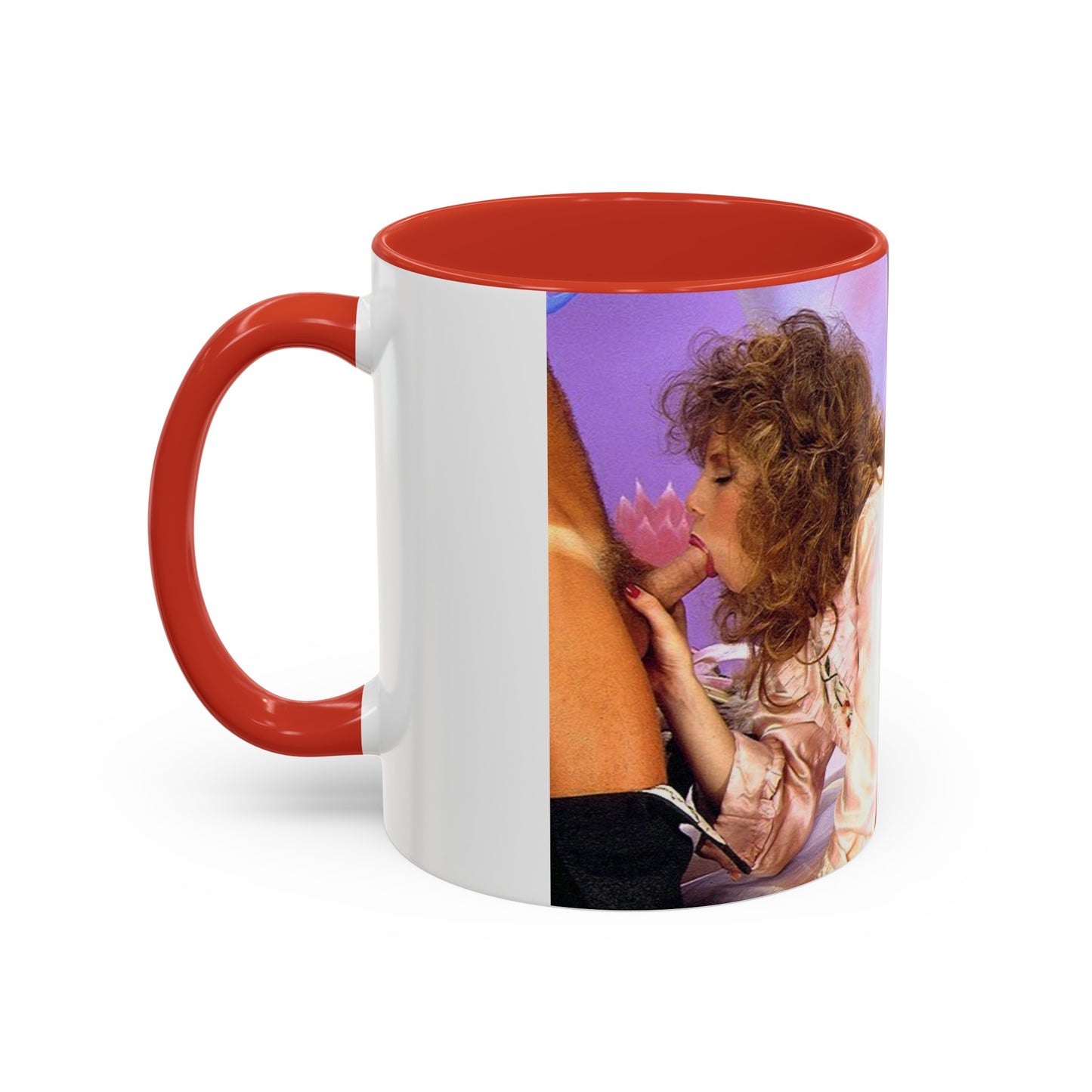 Accent Coffee Mug (11, 15oz) Traci Lords Nude Naked Retro