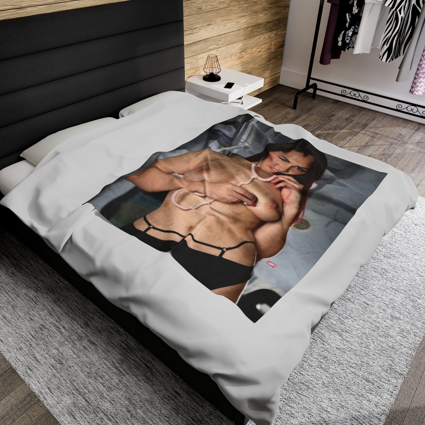 Velveteen Plush Blanket Pornstar Valentina Nappi Nude