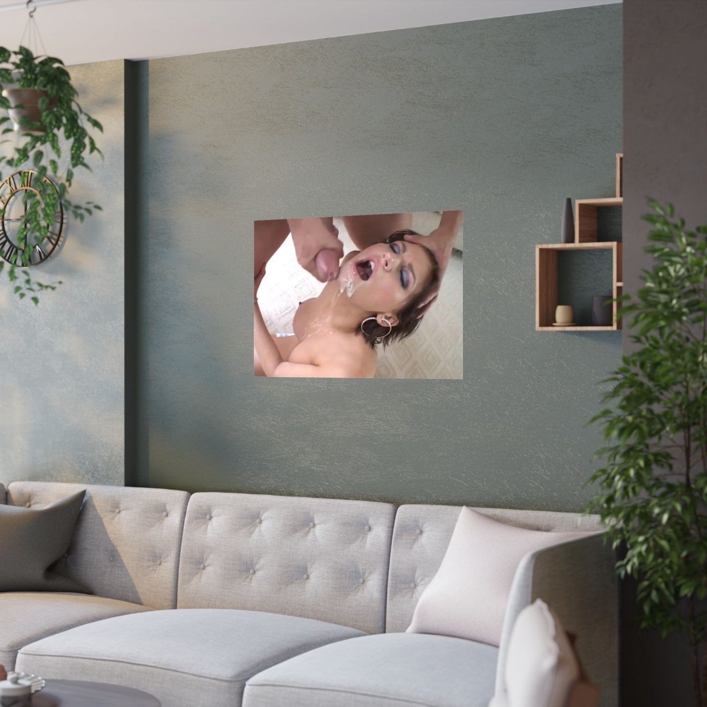 Satin Posters (210gsm) Eve Lawrence Facial