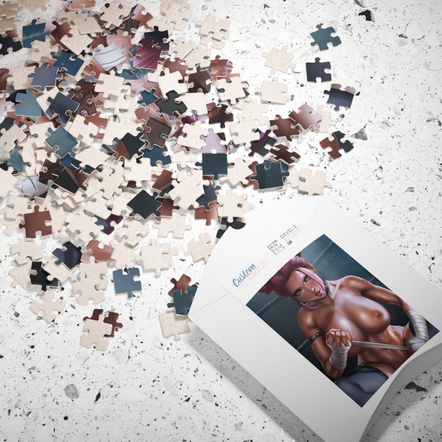 Puzzle (110, 252, 500, 1014-piece) Nude Anime #8