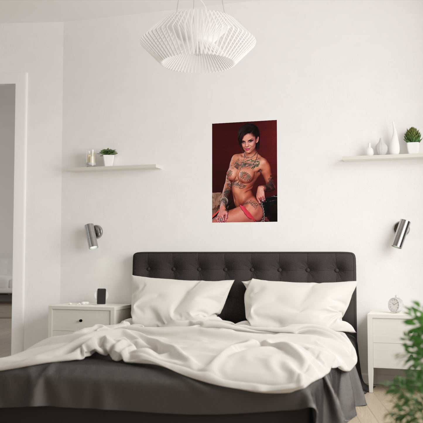 Satin Posters (210gsm) Pornstar Bonnie Rotten Nude