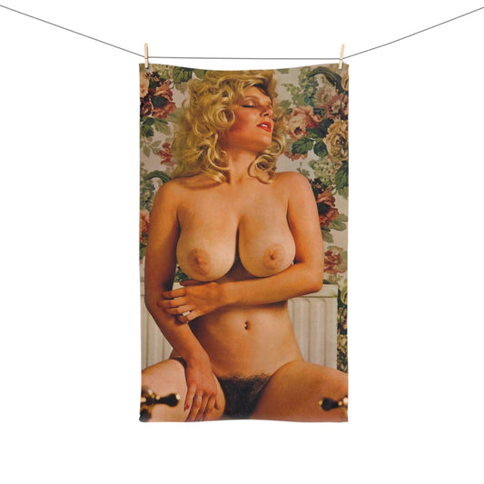 Hand Towel Retro Pornstar Jennifer Eccles Nude