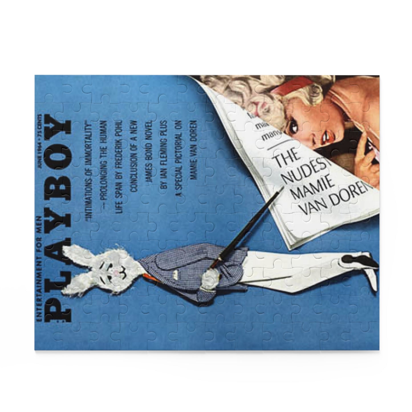 Puzzle (120, 252, 500-Piece) Playboy Cover June 1964
