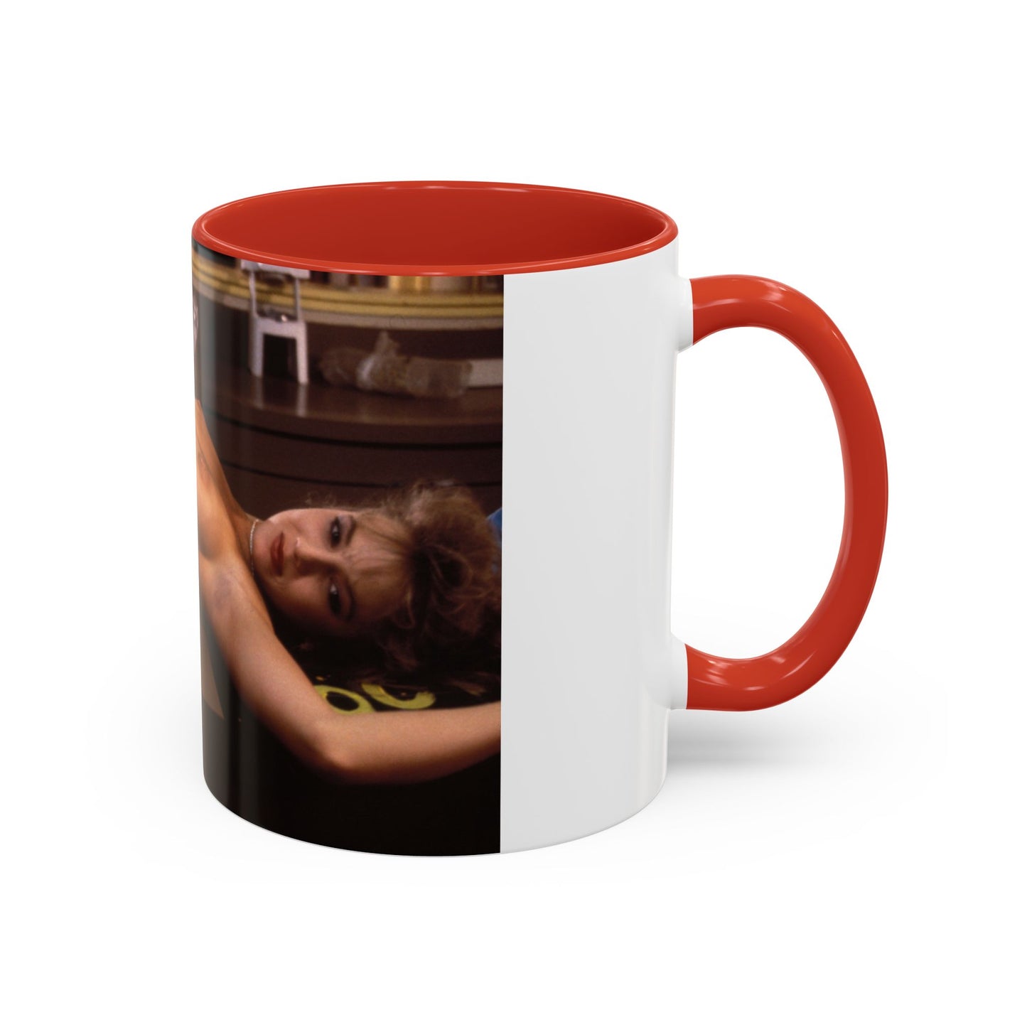 Accent Coffee Mug (11, 15oz) Traci Lords Nude