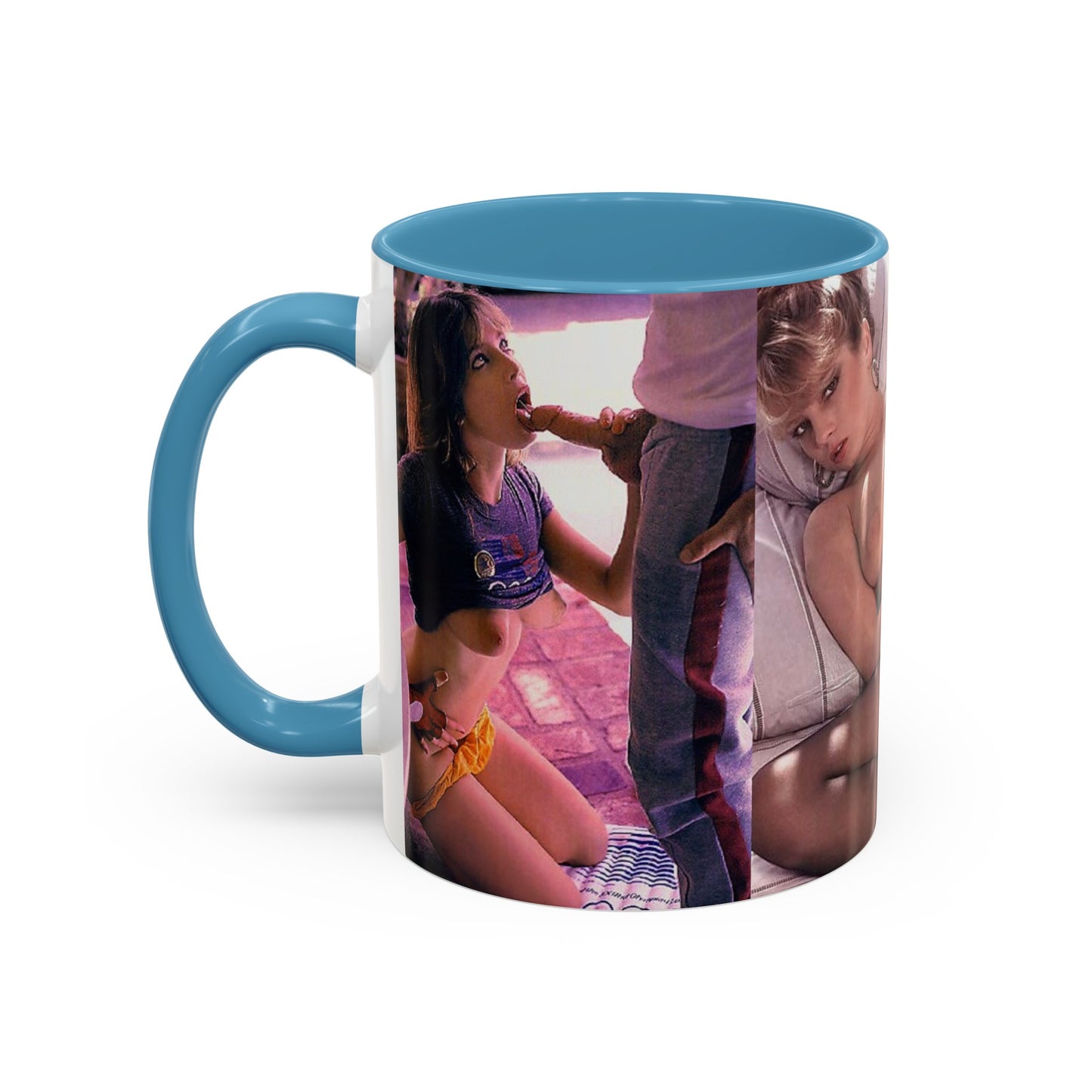 Accent Coffee Mug (11, 15oz) Traci Lords Nude Naked Retro Fuck Sex