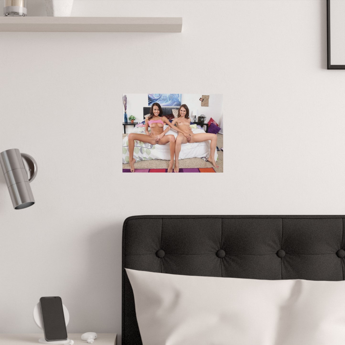Satin Posters (210gsm) Janice Griffith & Riley Reid Nude