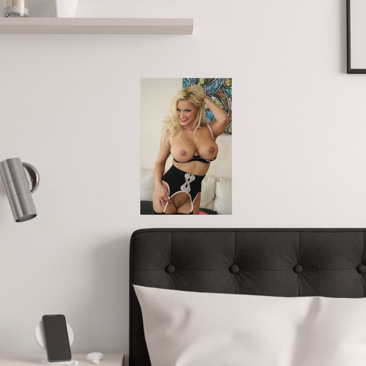 Satin Posters (210gsm) Pornstar Shyla Stylez Nude