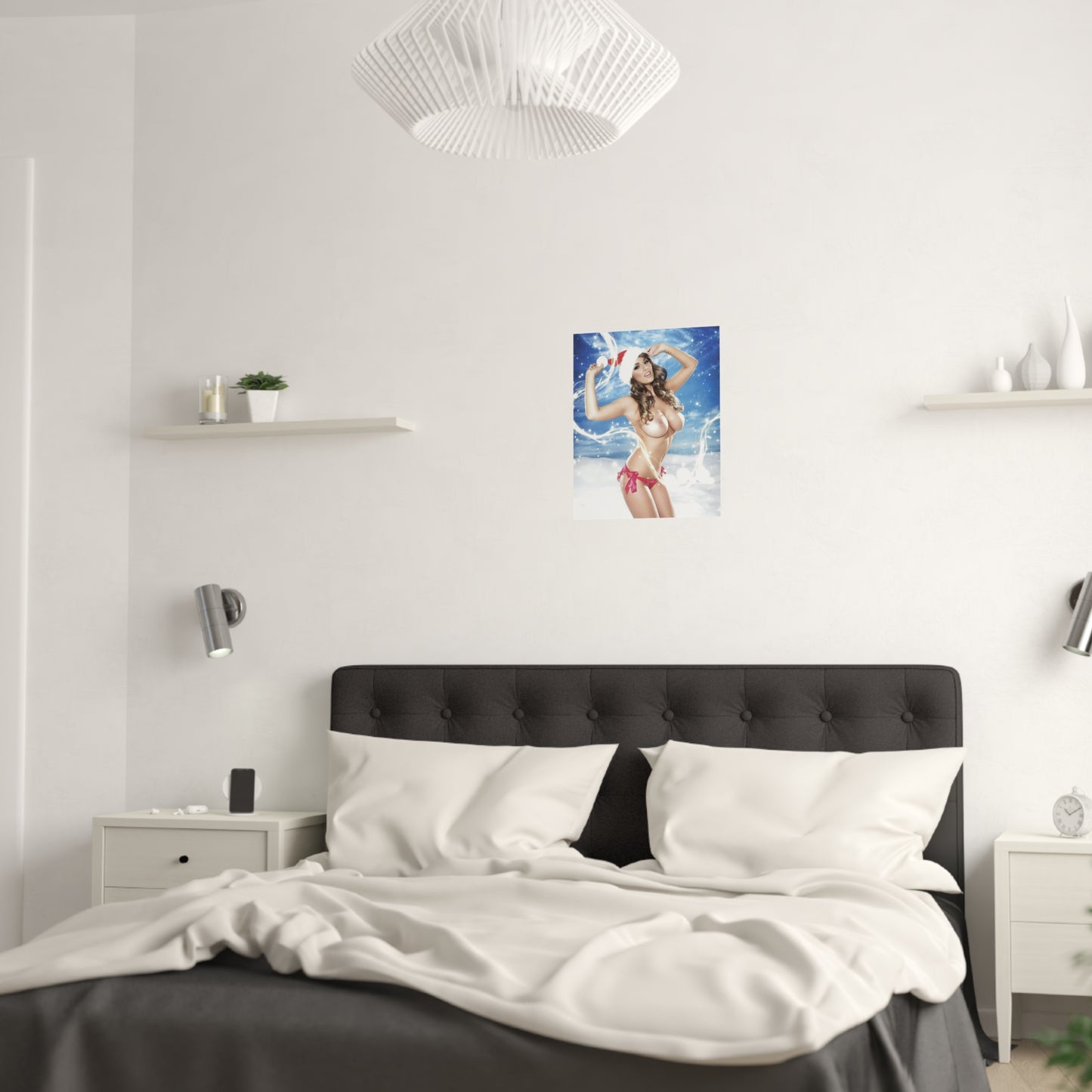 Satin Posters (210gsm) Christmas Pornstars Nude