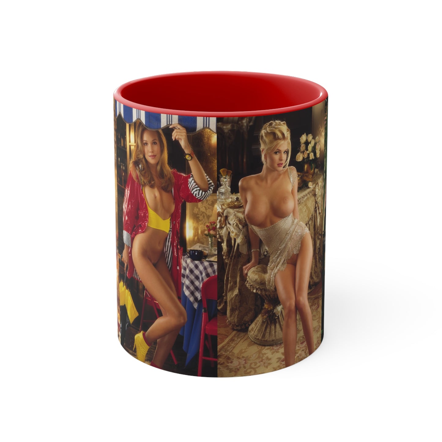 Accent Coffee Mug, 11oz Playboy Playmates 1996 January - April