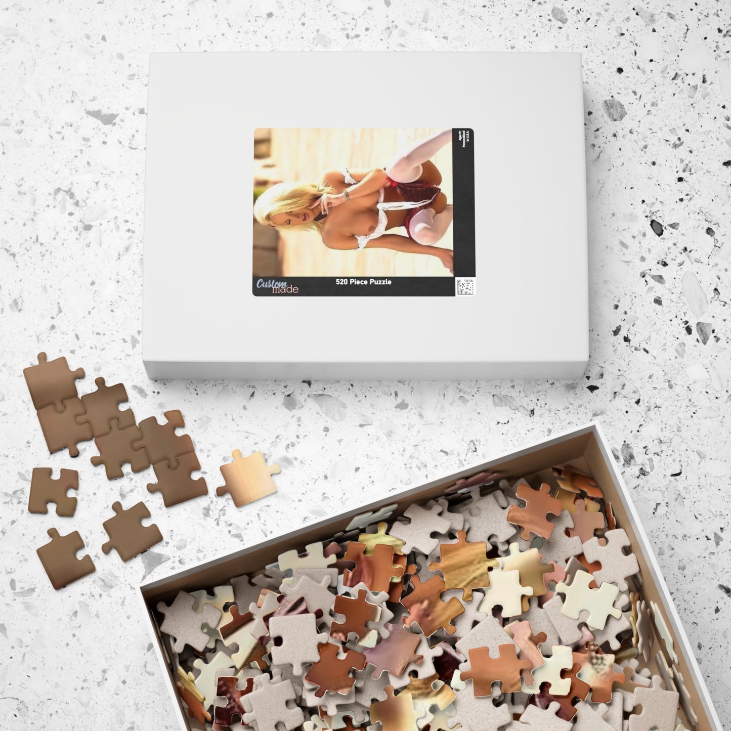 Puzzle (110, 252, 520, 1014-piece) Pornstar Chloe Jones Nude