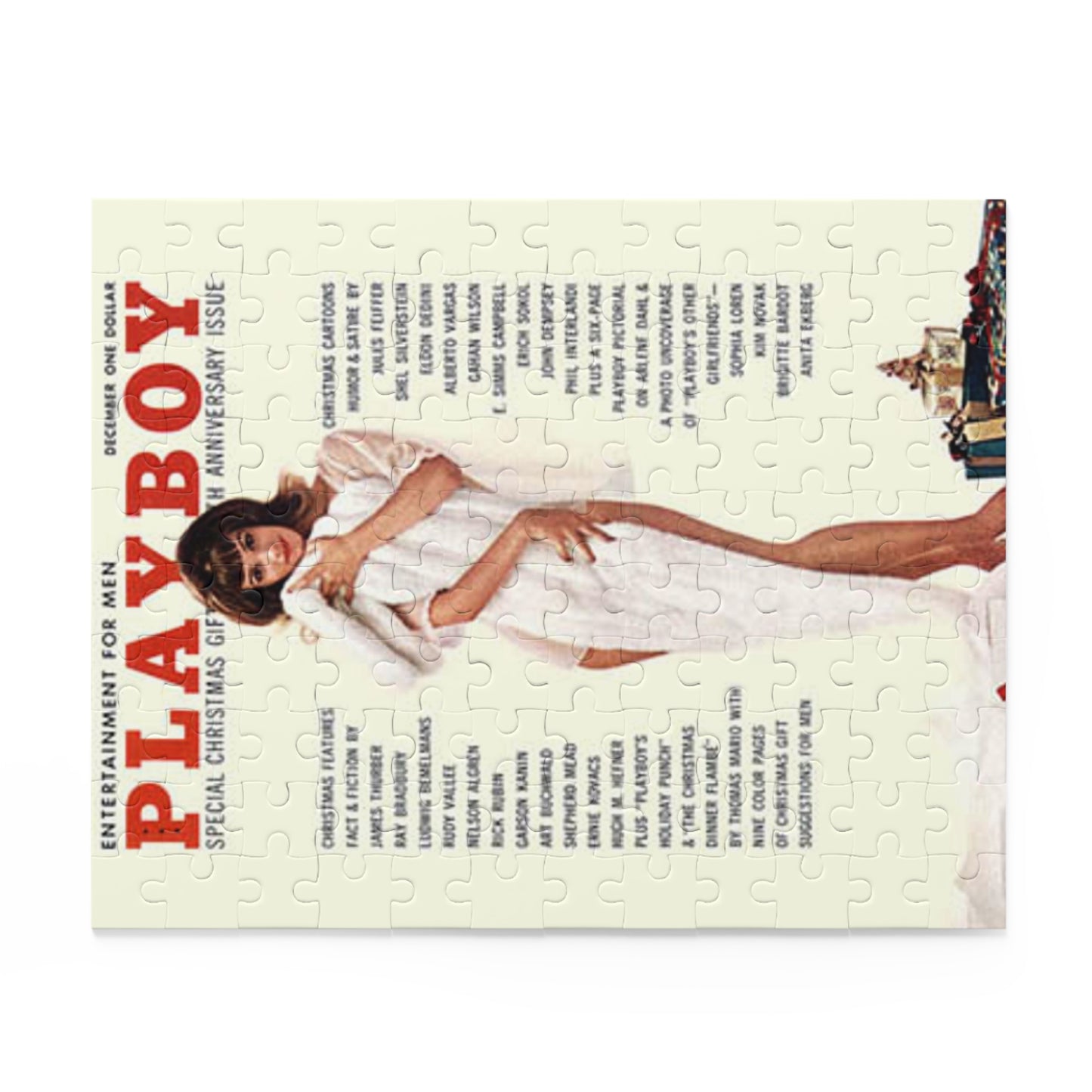 Puzzle (120, 252, 500-Piece) Playboy Cover December 1962