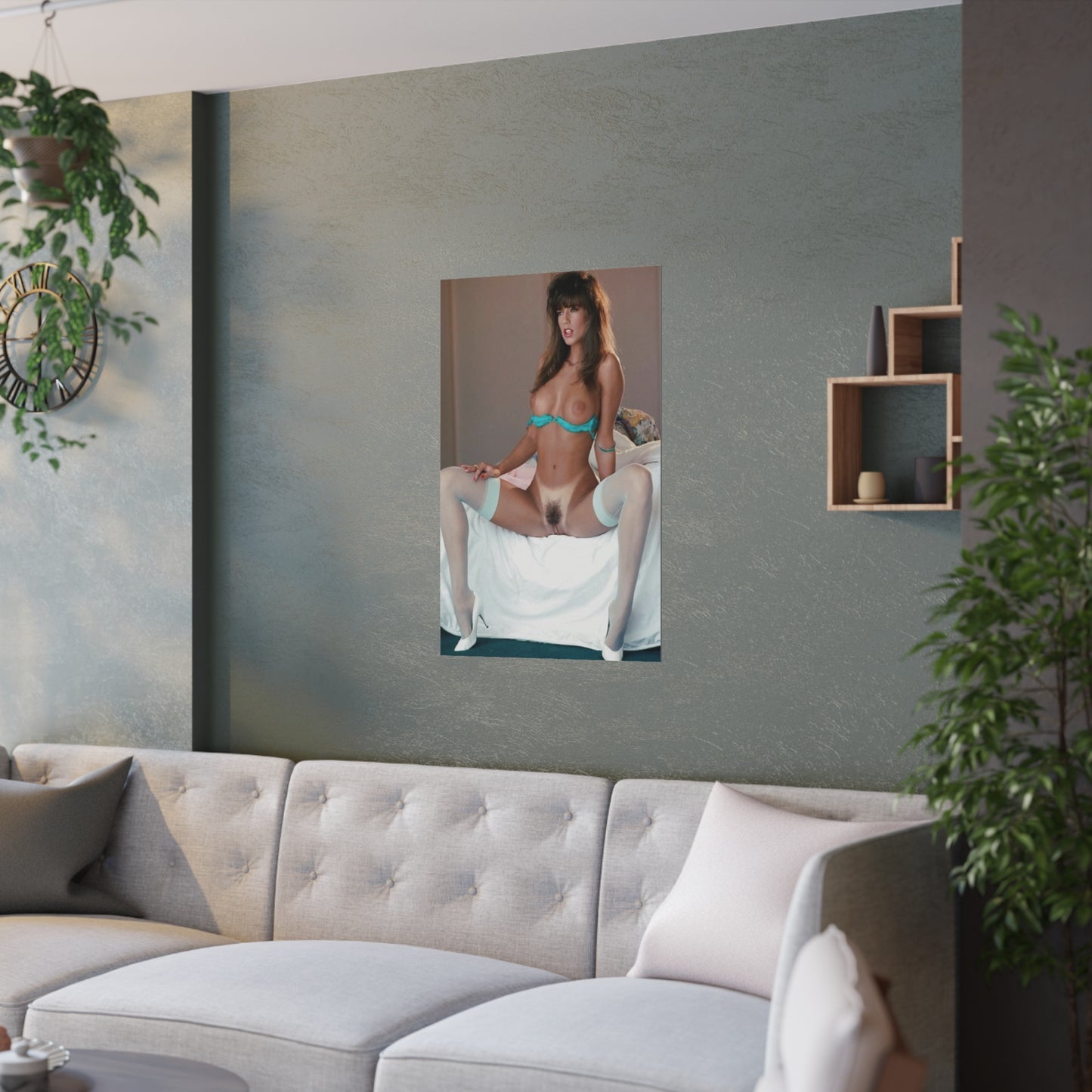 Satin Posters (210gsm) Pornstar Racquel Darrian Nude