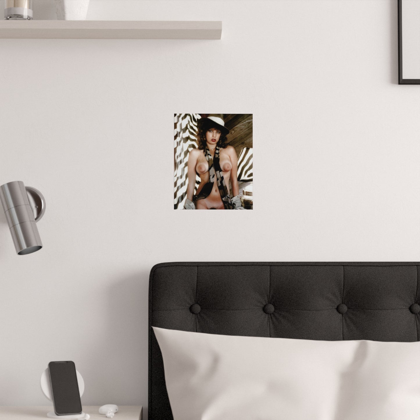 Satin Posters (210gsm) Retro 80s Adult Star Nude