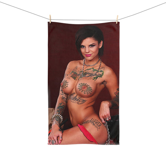 Hand Towel Pornstar Bonnie Rotten Nude