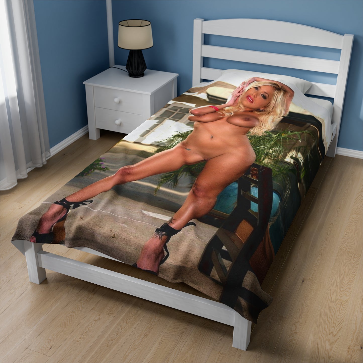 Velveteen Plush Blanket Pornstar Shyla Stylez Nude
