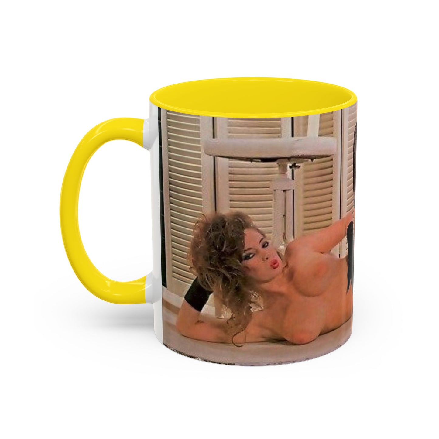 Accent Coffee Mug (11, 15oz) Traci Lords Nude