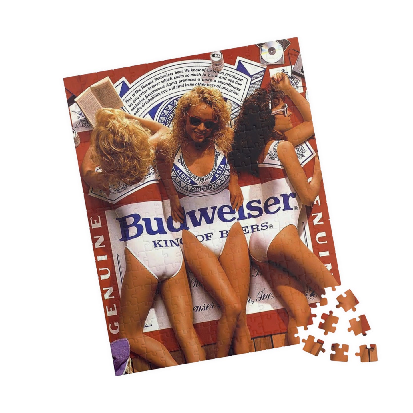 Puzzle (110, 252, 520, 1014-piece) 90s Budweiser Ad