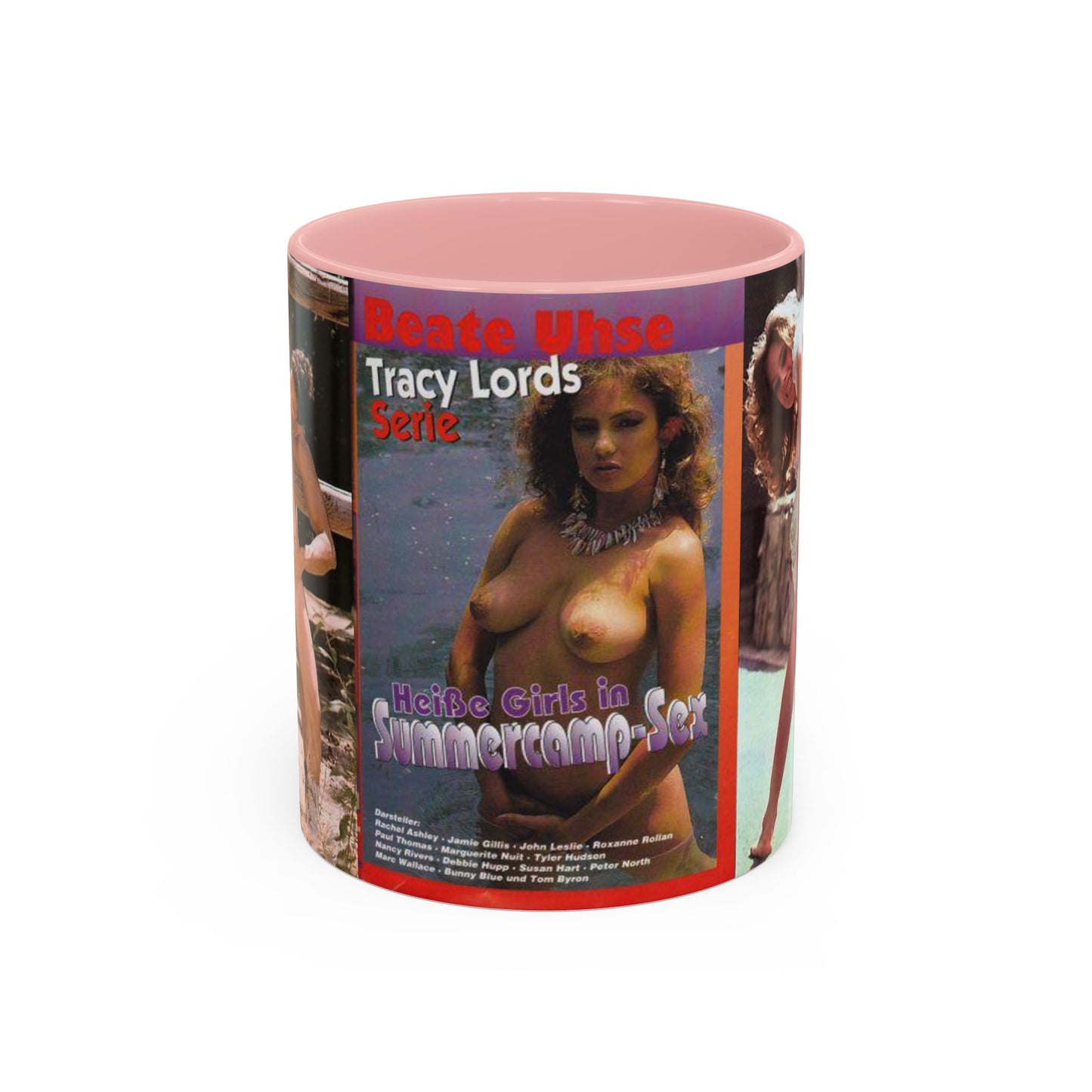 Accent Coffee Mug (11, 15oz) Traci Lords Nude