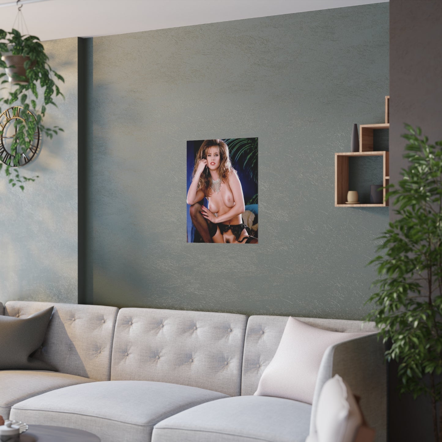 Satin Posters (210gsm) Pornstar Racquel Darrian Nude