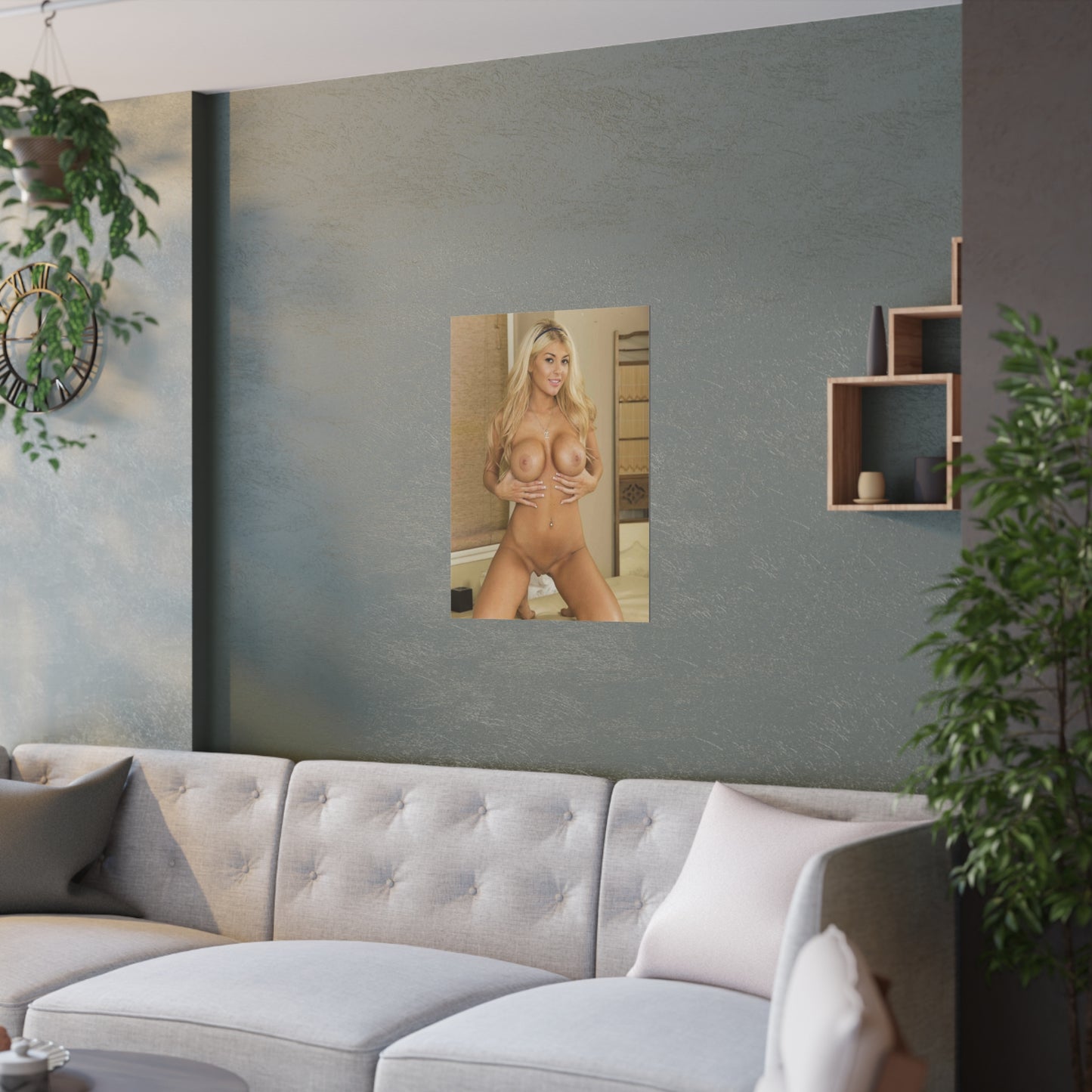 Satin Posters (210gsm) Pornstar Kayla Kayden Nude