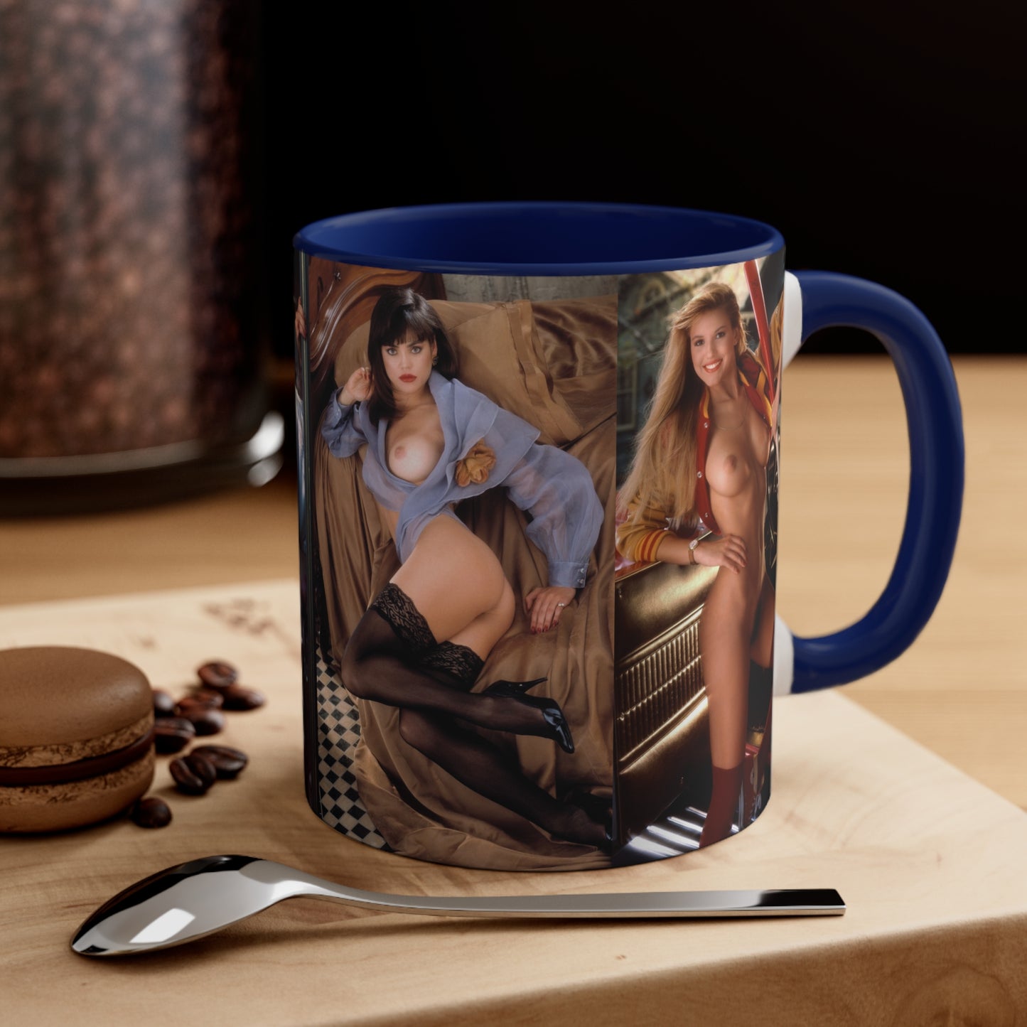 Accent Coffee Mug, 11oz Playboy Playmates 1990 January - April