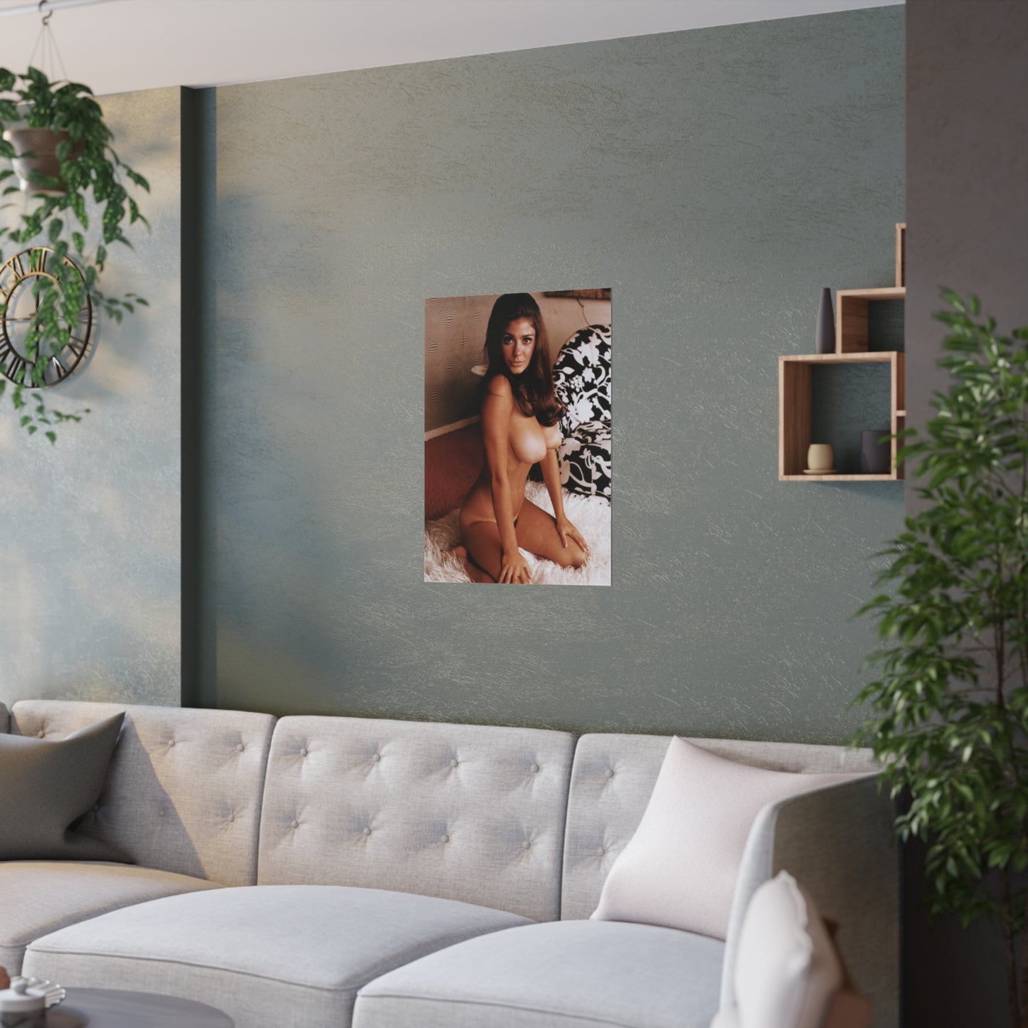 Satin Posters (210gsm) Playboy Playmate Cynthia Myers Nude