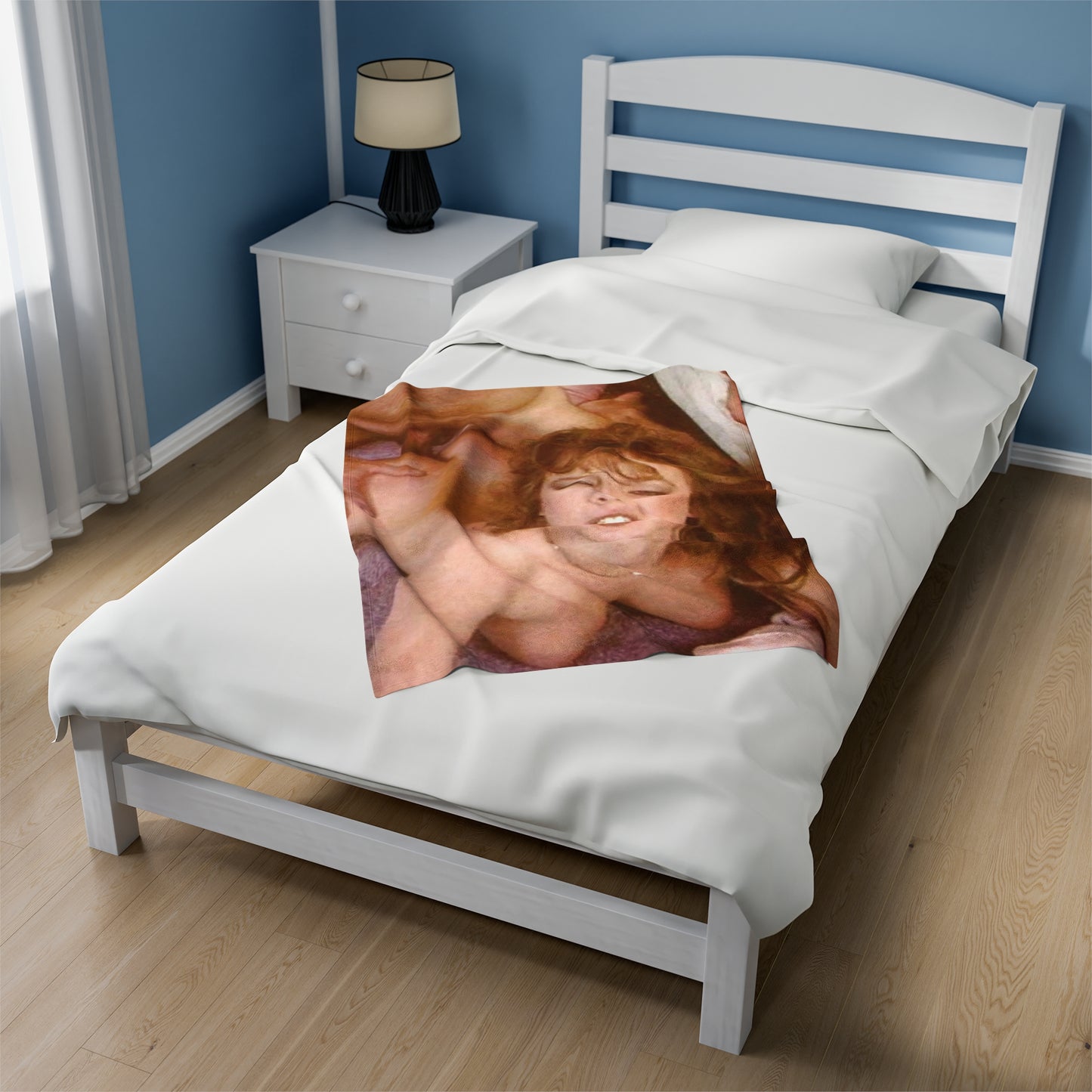 Velveteen Plush Blanket Traci Lords Nude