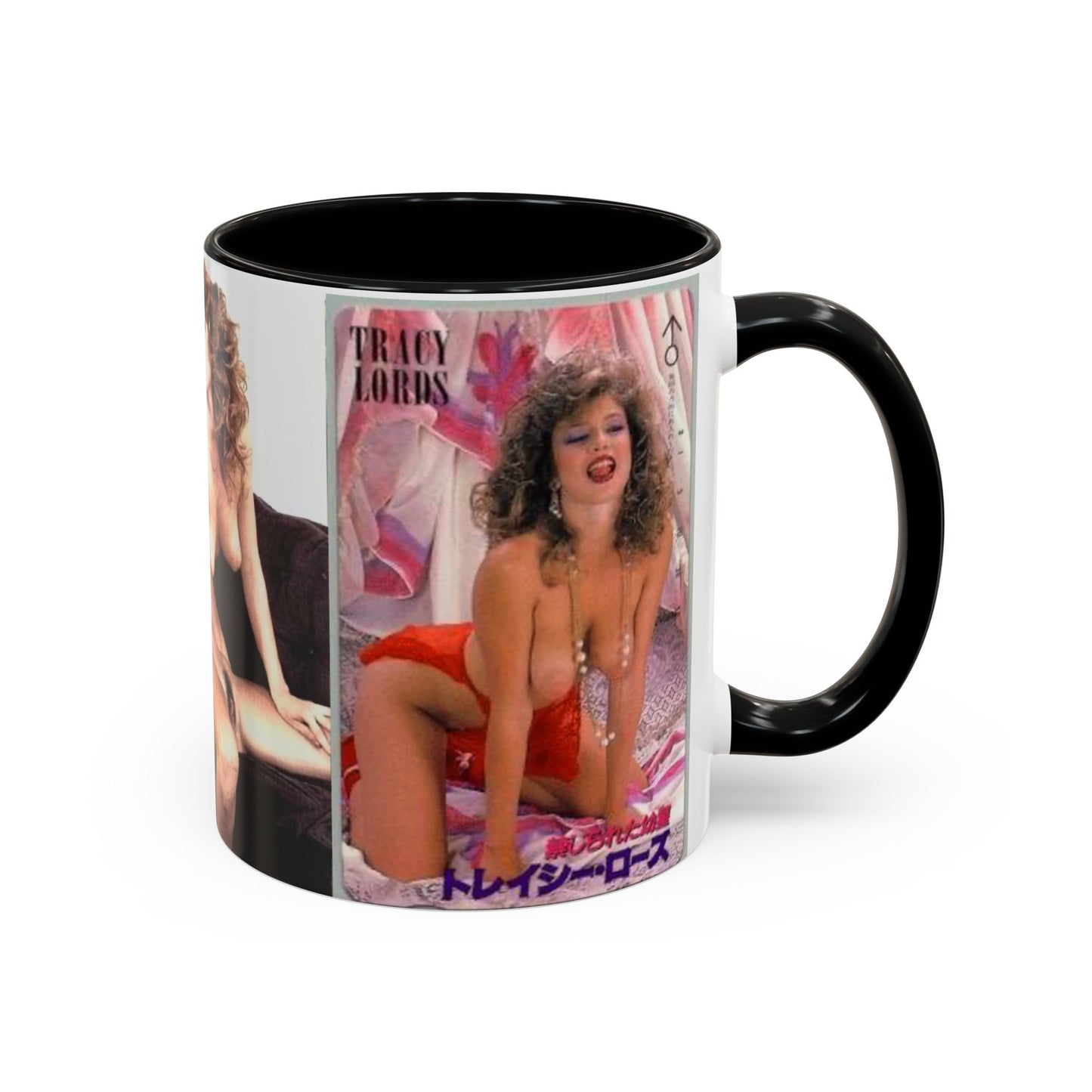 Accent Coffee Mug (11, 15oz) Traci Lords Nude