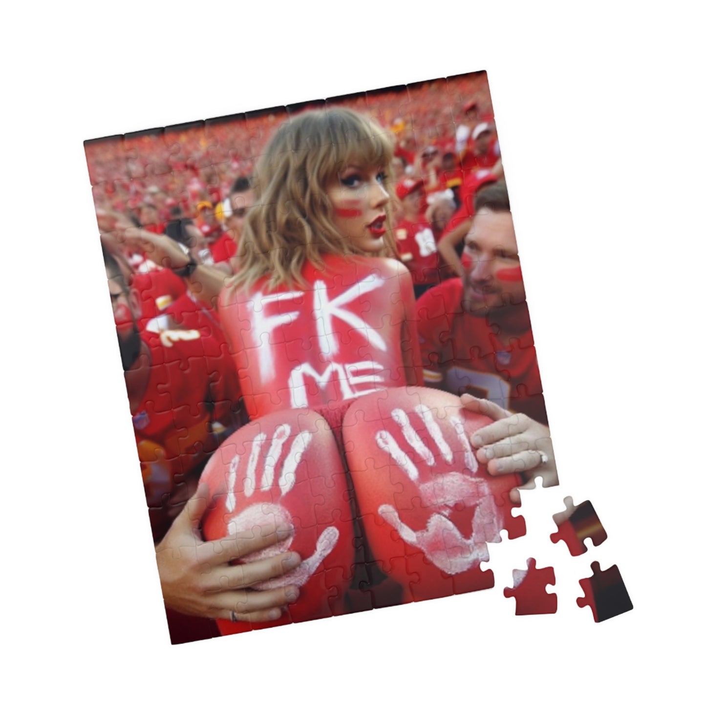 Puzzle (110, 252, 520, 1014-piece) Taylor Swift AI Nudes