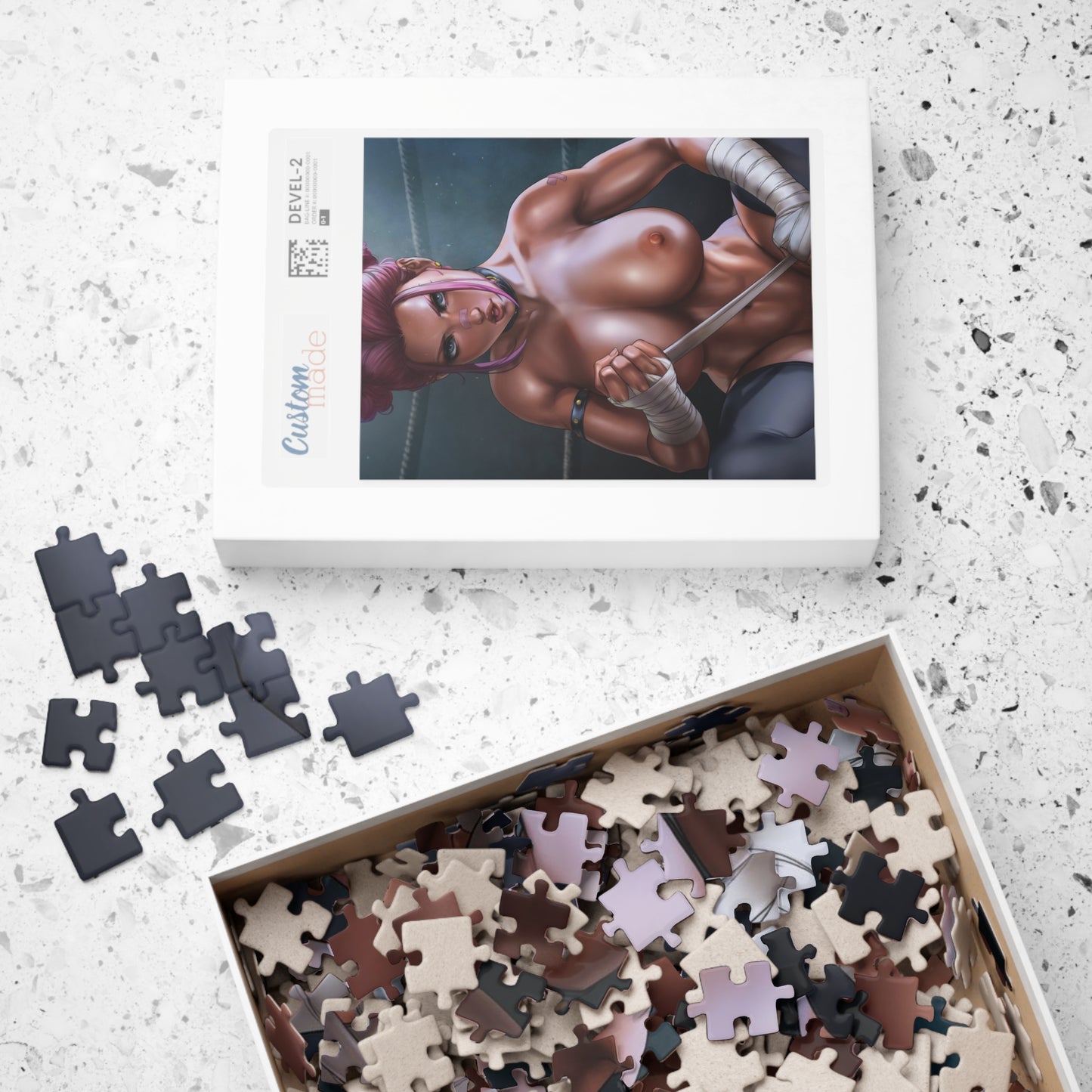 Puzzle (110, 252, 500, 1014-piece) Nude Anime #8