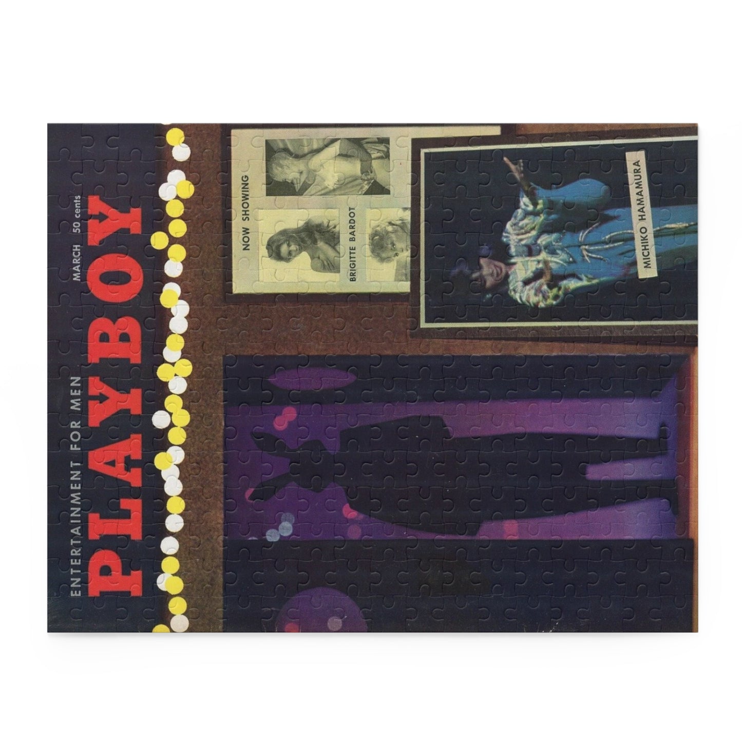 Puzzle (120, 252, 500-Piece) Playboy Cover March 1958