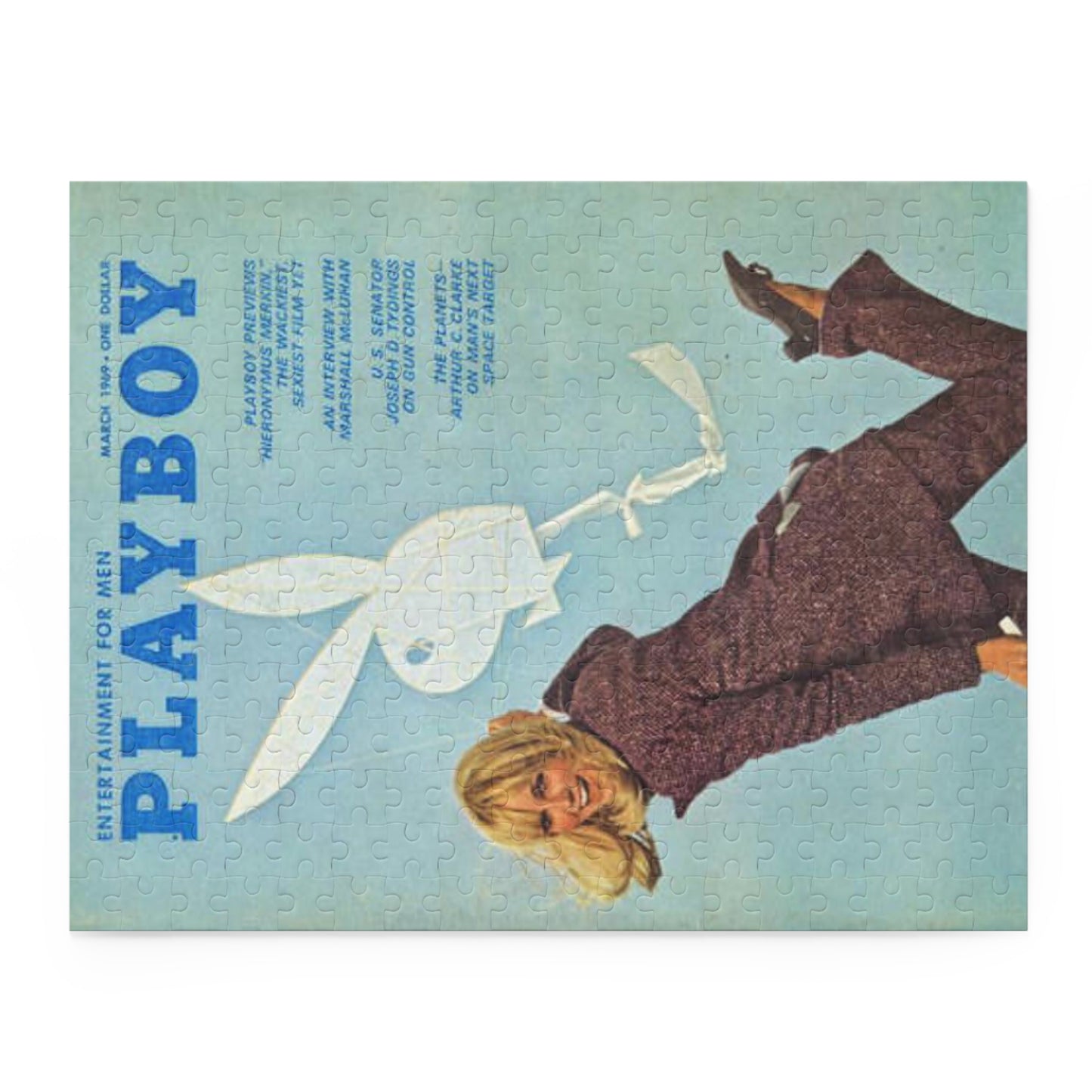 Puzzle (120, 252, 500-Piece) Playboy Cover March 1969