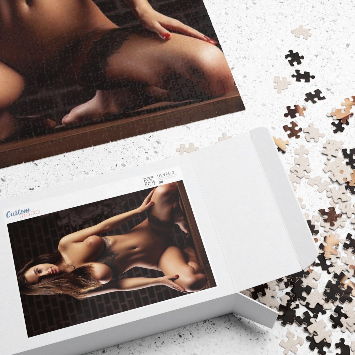 Puzzle (110, 252, 500, 1014-piece) Porn Star Puzzle Liya Silver #2