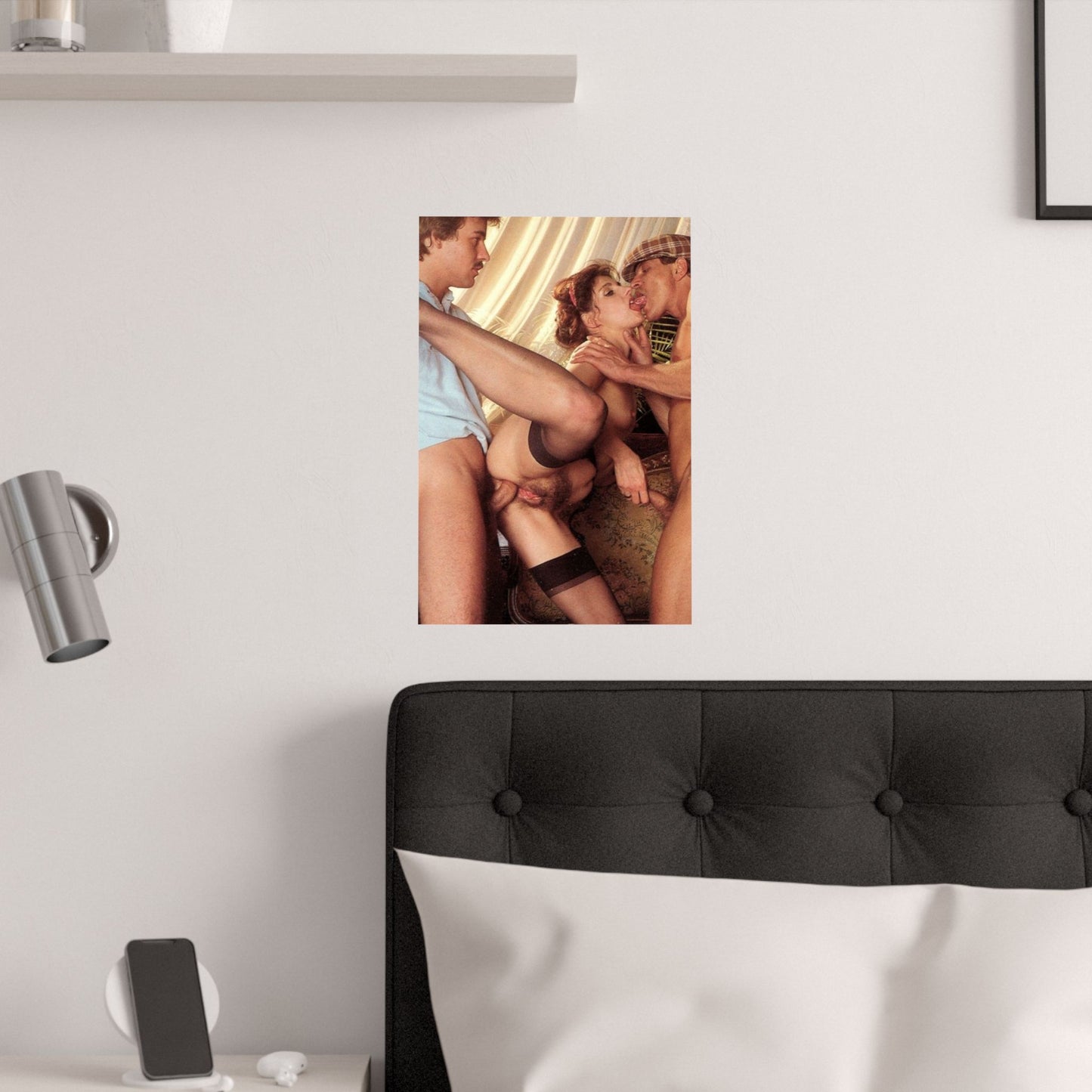 Satin Posters (210gsm) Retro Porn Scene
