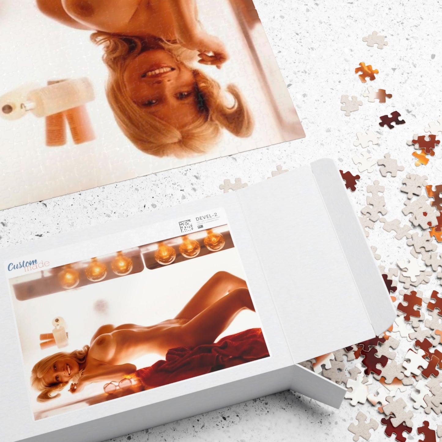Puzzle (110, 252, 500, 1014-piece) Playboy Playmate October 1972 Sharon Johansen