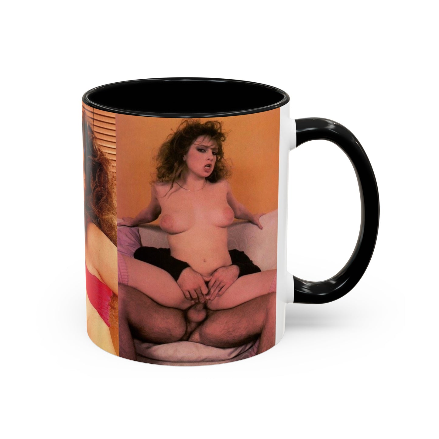 Accent Coffee Mug (11, 15oz) Traci Lords Nude Naked Retro Fuck Sex