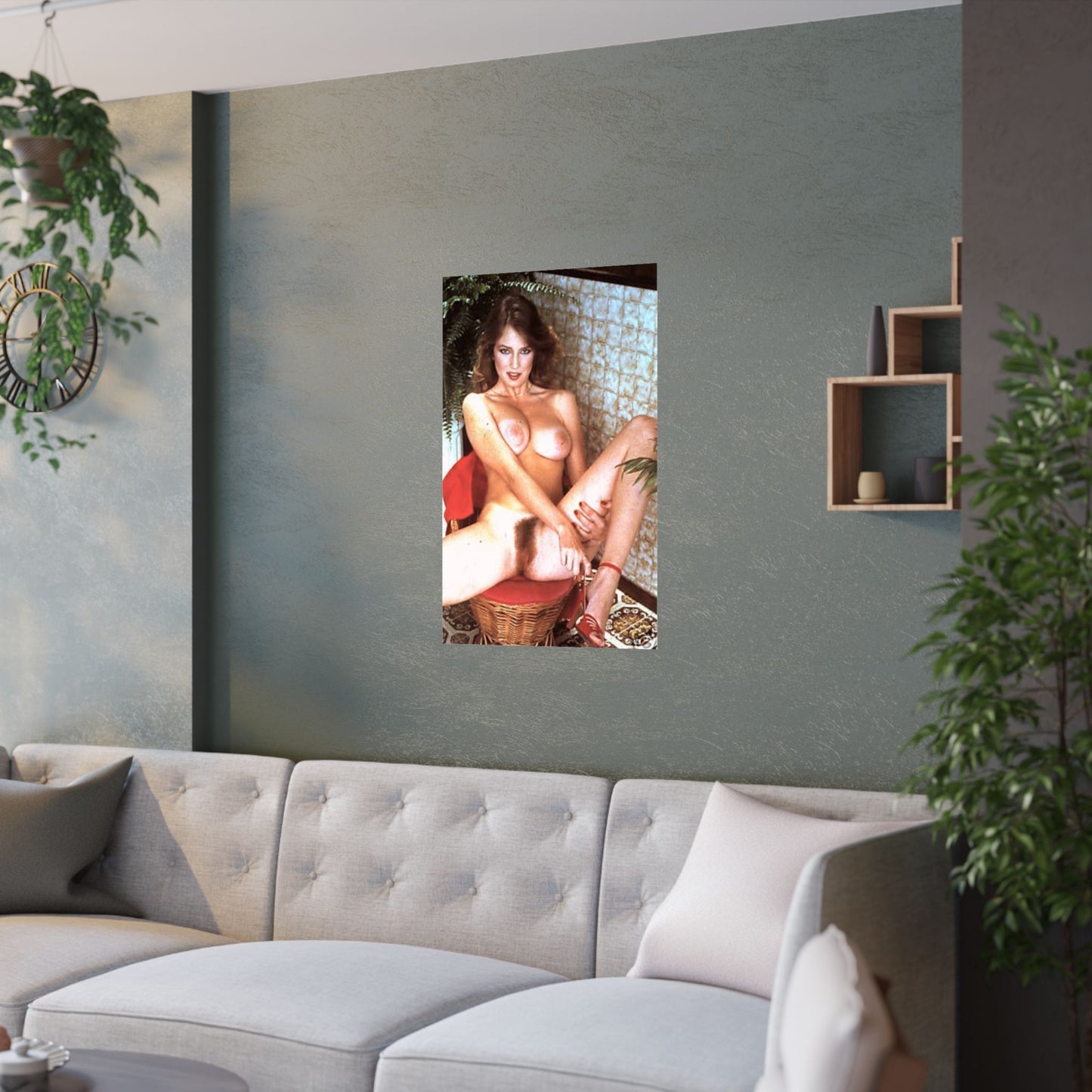 Satin Posters (210gsm) Traci Lords Nude Retro Pornstar Sex