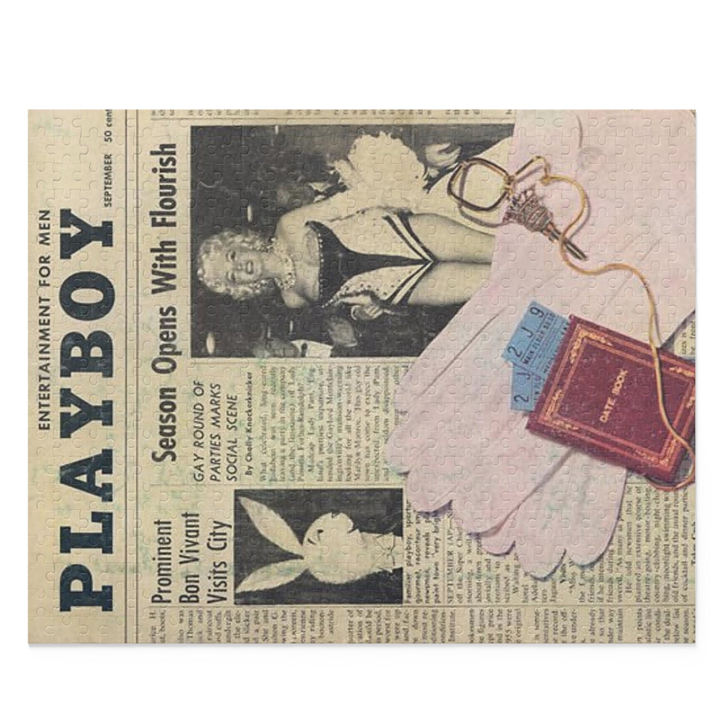 Puzzle (120, 252, 500-Piece) Playboy Cover September 1955