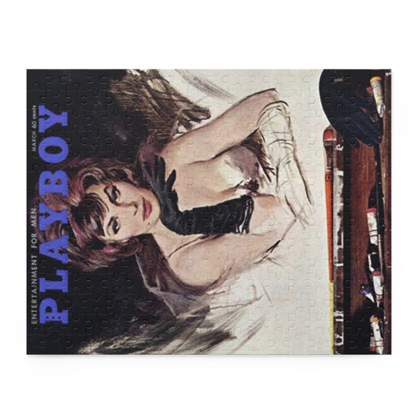 Puzzle (120, 252, 500-Piece) Playboy Cover March 1962