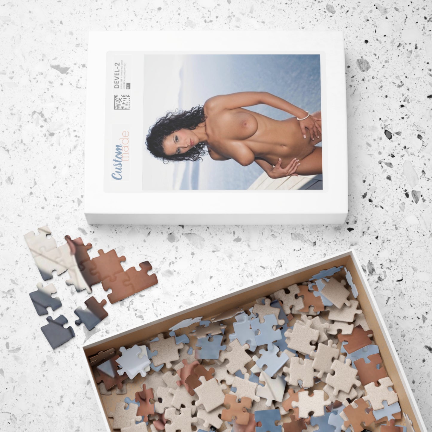 Puzzle (110, 252, 500, 1014-piece) Angel Dark Nude