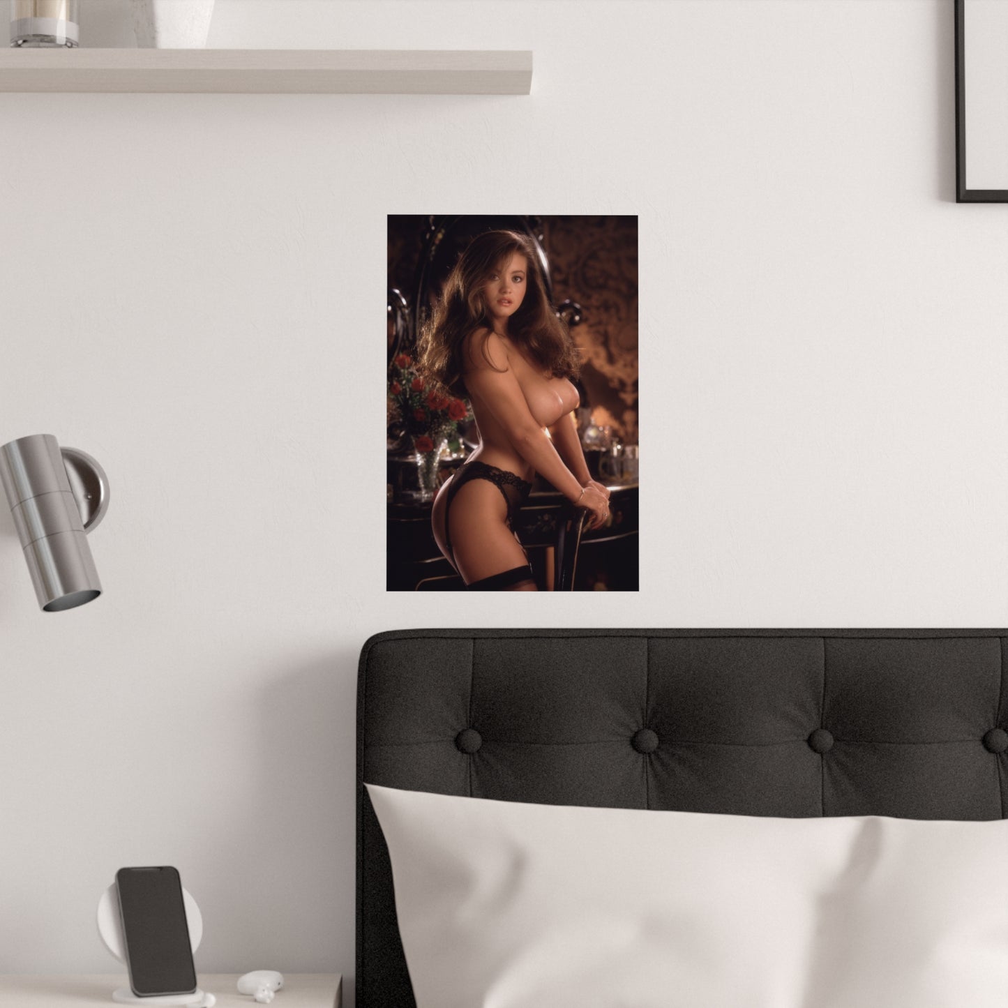 Satin Posters (210gsm) Playboy Playmate March 1983 Alana Soares