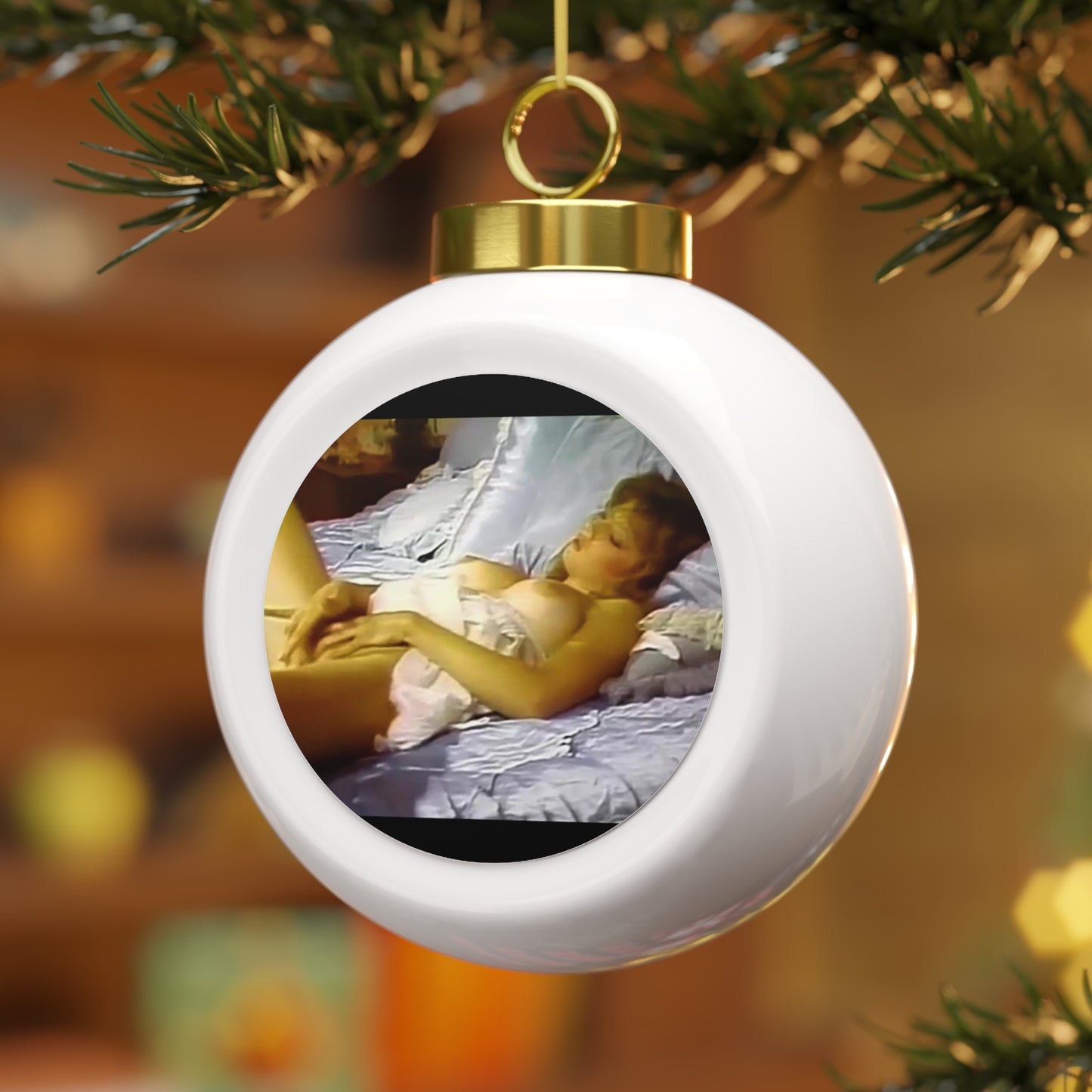 Christmas Ball Ornament Traci Lords Nude