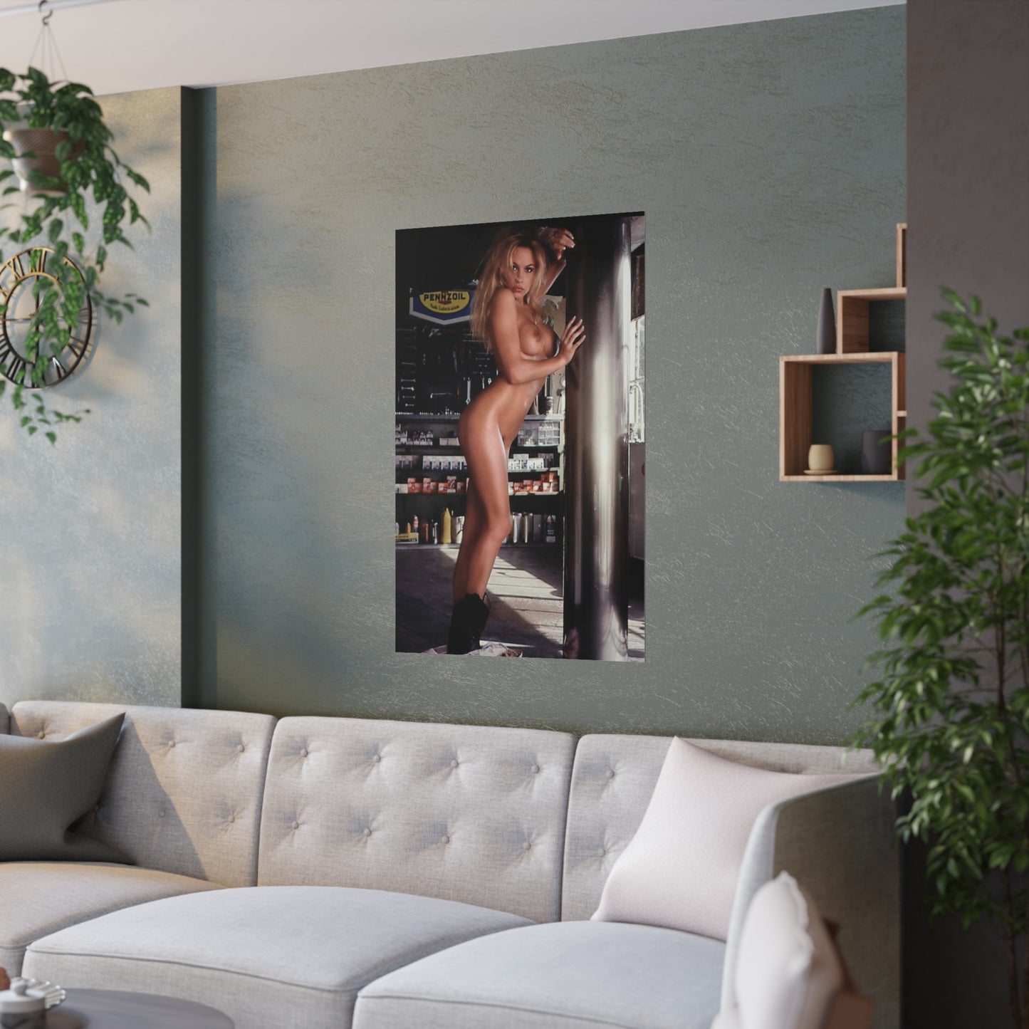 Satin Posters (210gsm) Pamela Nude