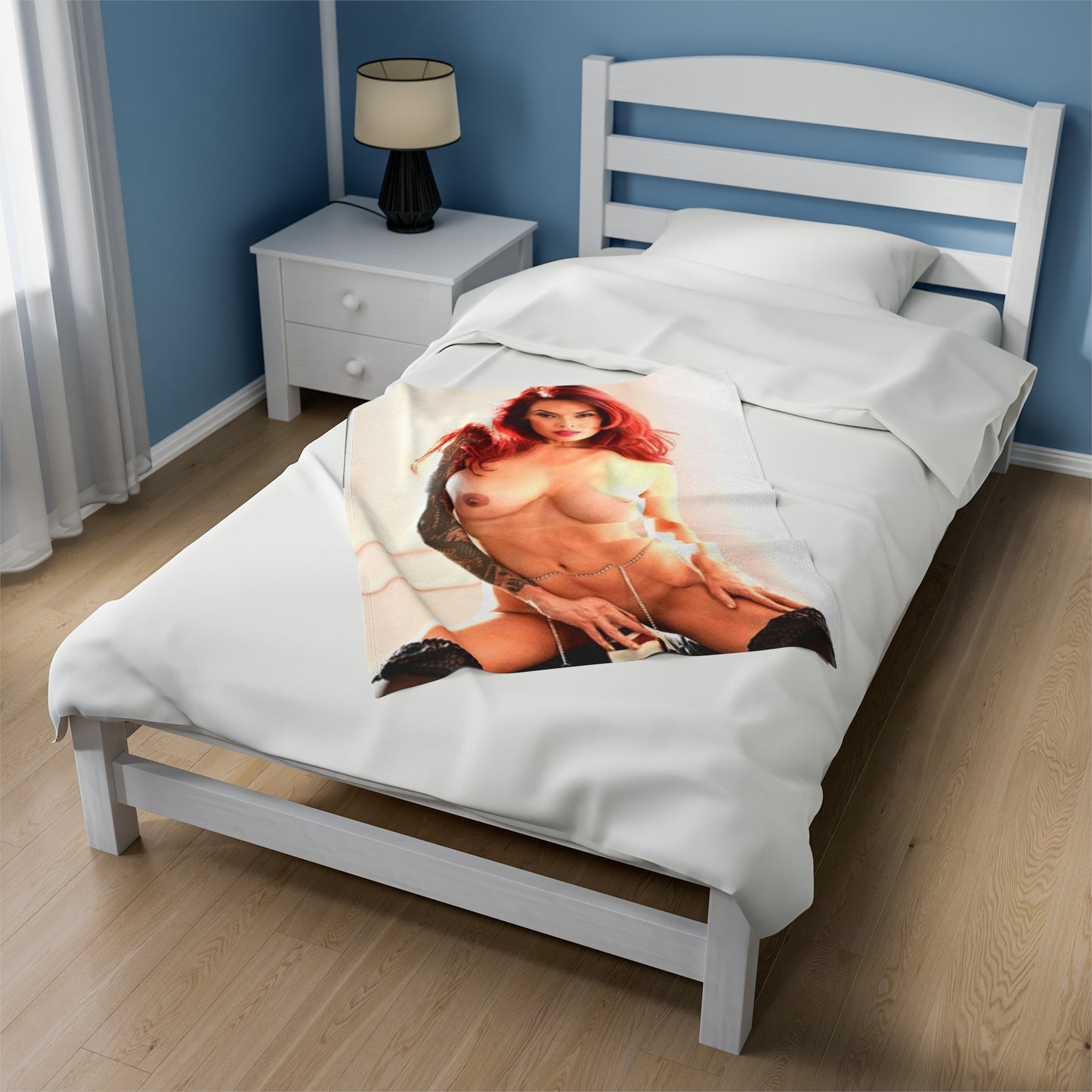 Velveteen Plush Blanket Porn Star Tera Patrick Nude
