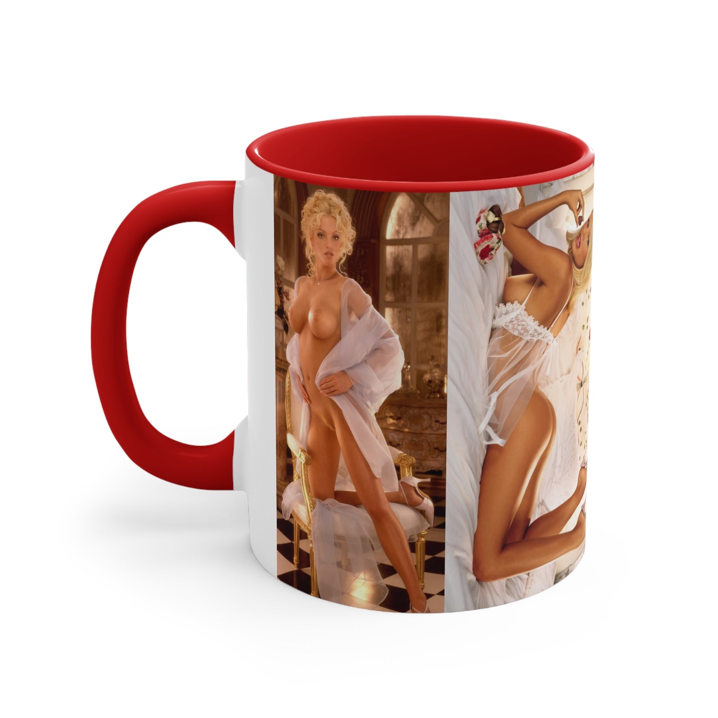 Accent Coffee Mug, 11oz Playboy Playmates 1998 January - April