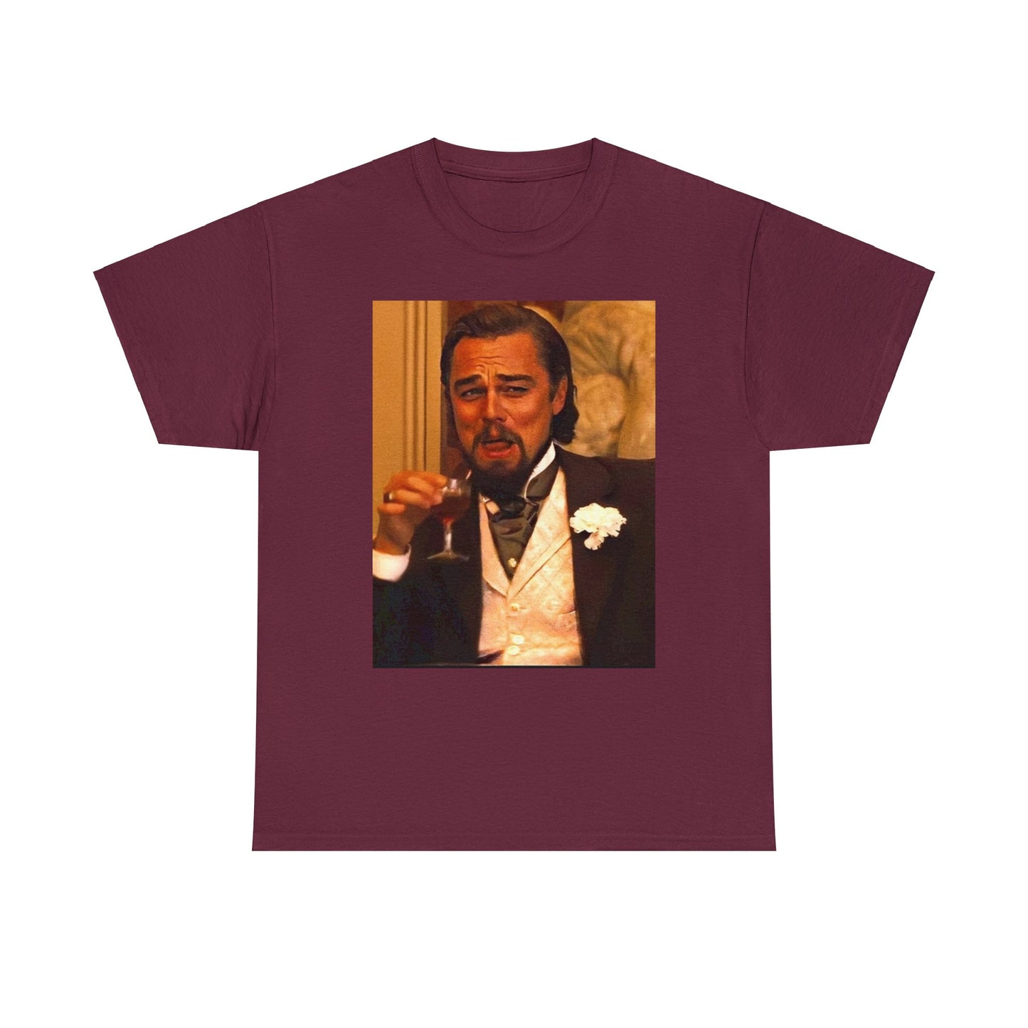Unisex Heavy Cotton Tee Leonard DiCaprio Django Meme