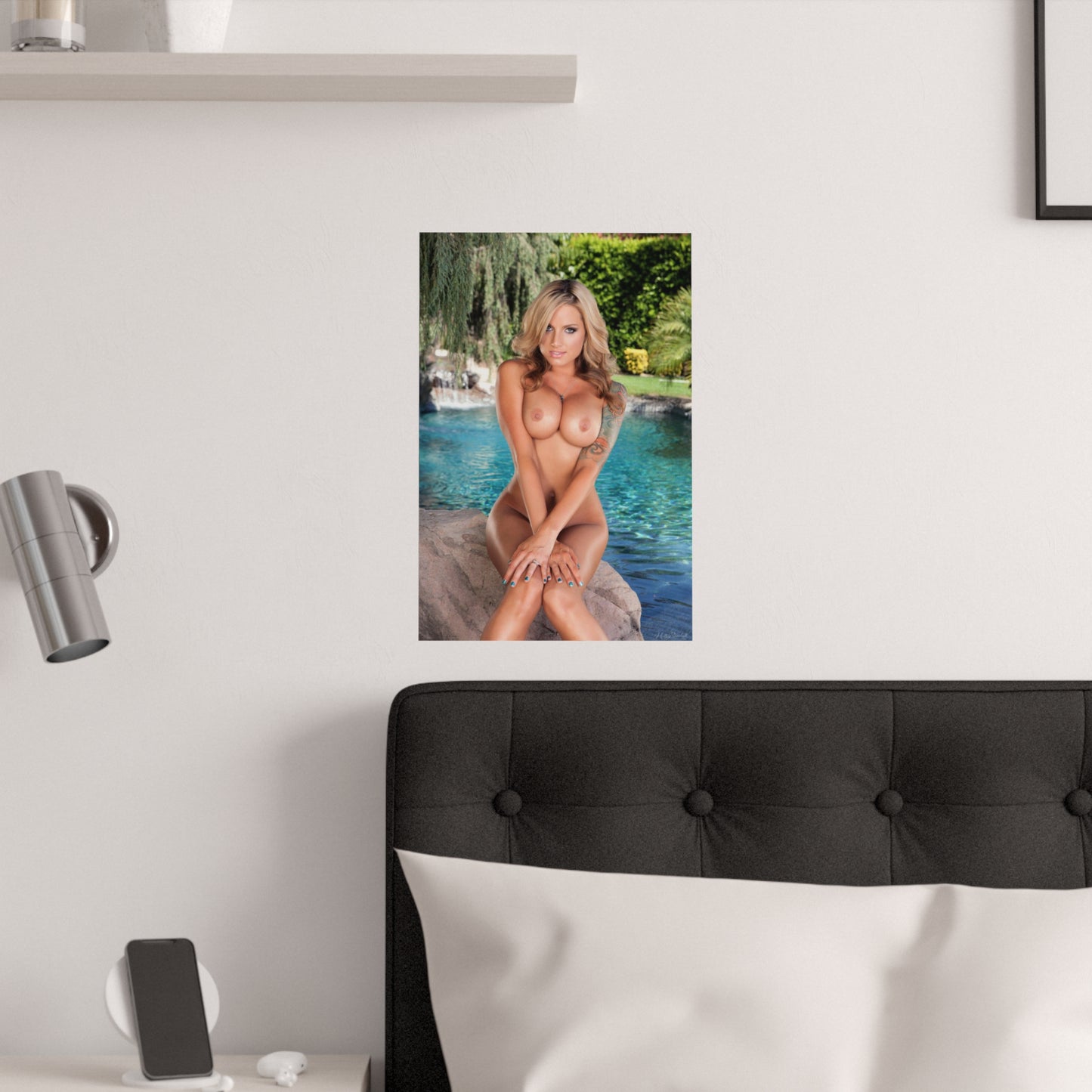 Satin Posters (210gsm) Pornstar Teagan Presley Nude