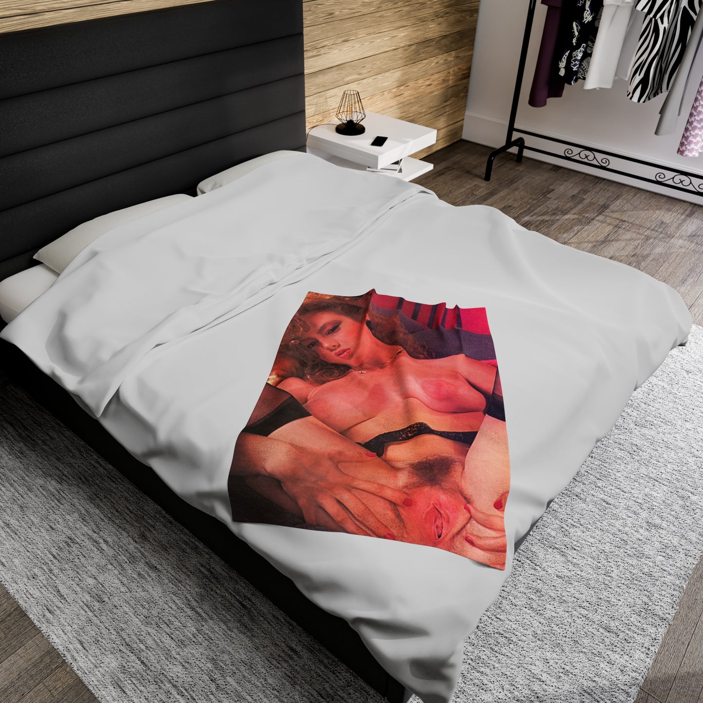 Velveteen Plush Blanket Traci Lords