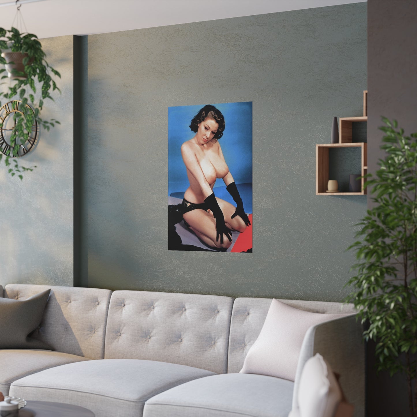 Satin Posters (210gsm) Playmate 1959 Elaine Reynolds nude#4