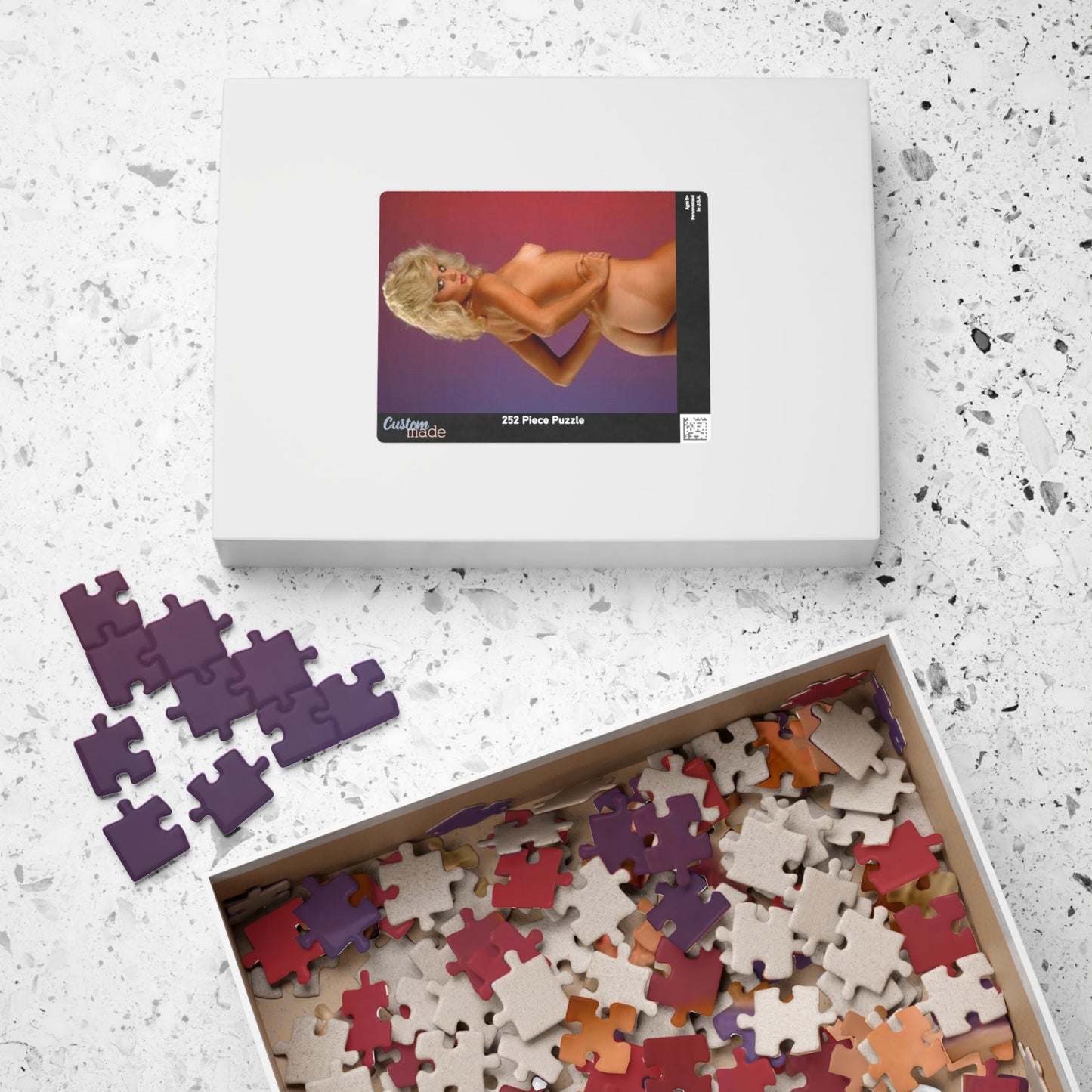 Puzzle (110, 252, 500, 1014-piece) Retro Porn Star Ginger Lynn Nude